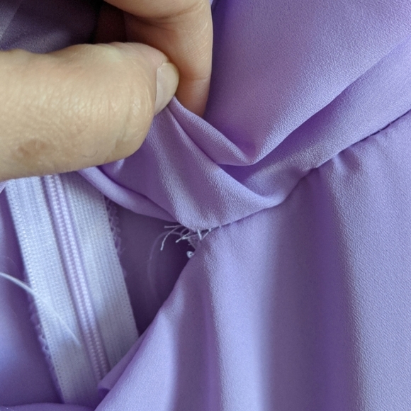 FINAL SALE 🌿CUT OUT LAVENDER DRESS🌿 - Picture 8 of 8